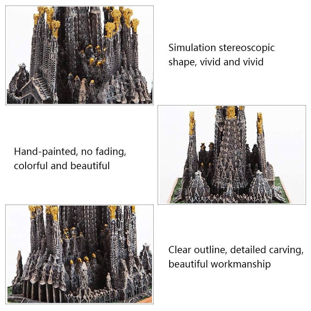 中世のスペイン置物 サグラダ・ファミリア 完成形 オブジェ 置物 アントニ・ガウディ